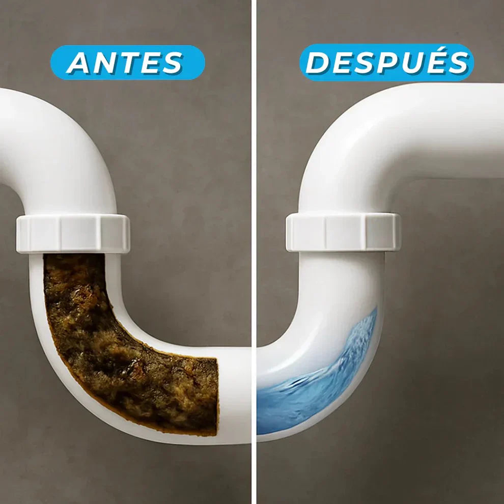 Destapa Cañerías Express 3x1 (110gr c/u)